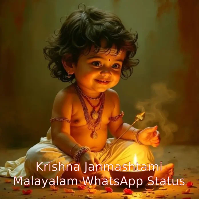 Krishna Janmashtami Malayalam WhatsApp Status Video