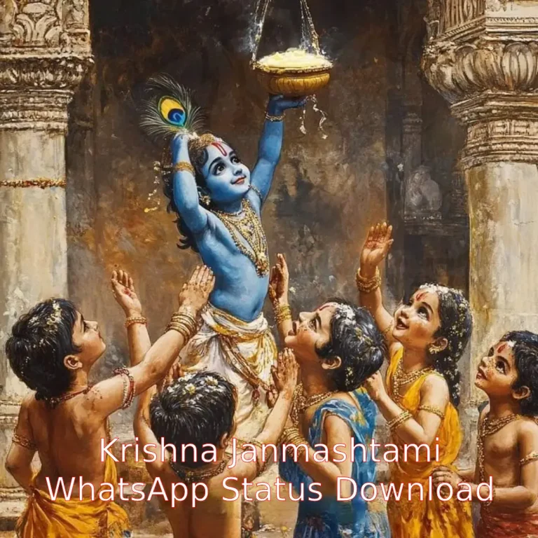 Krishna Janmashtami WhatsApp Status Video Download