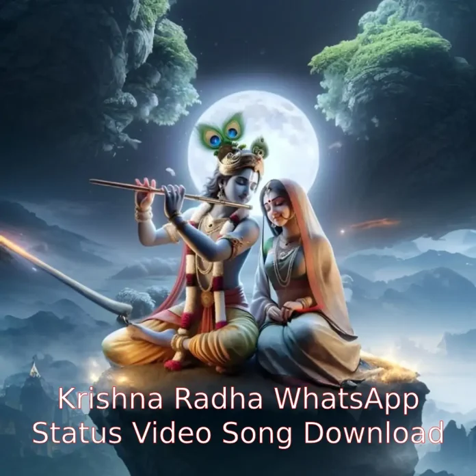 Krishna Radha WhatsApp Status Video Download