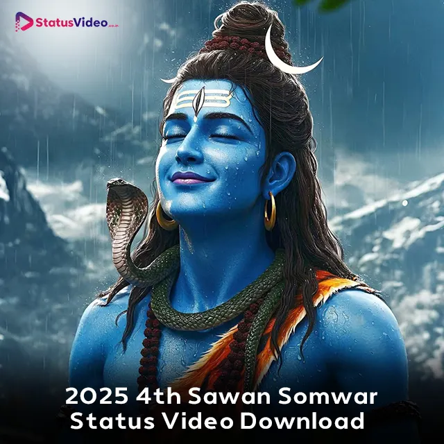 2025 4th Sawan Somwar Status Video Download