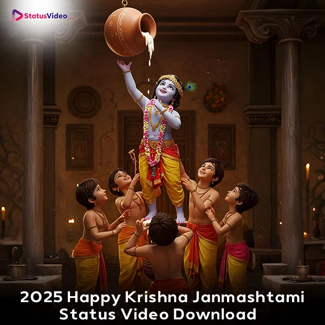 2025 Happy Krishna Janmashtami Status Video Download