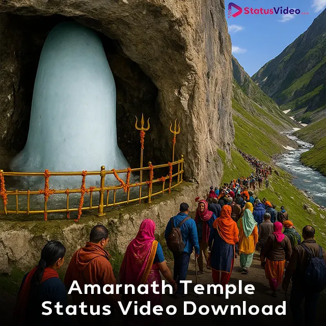 Amarnath Temple Status Video Download