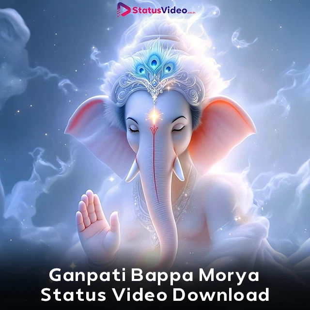 Ganpati Bappa Morya Status Video Download