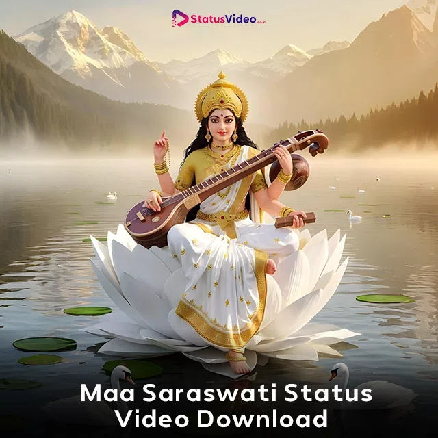 Maa Saraswati Status Video Download
