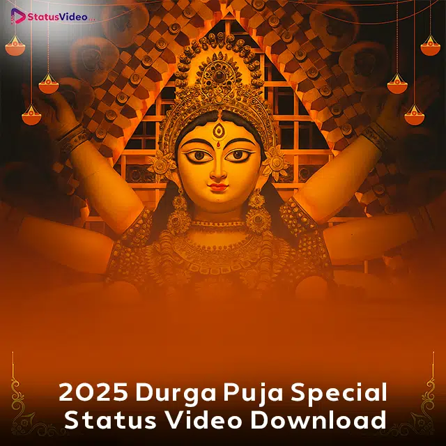 2025 Durga Puja Special Status Video Download