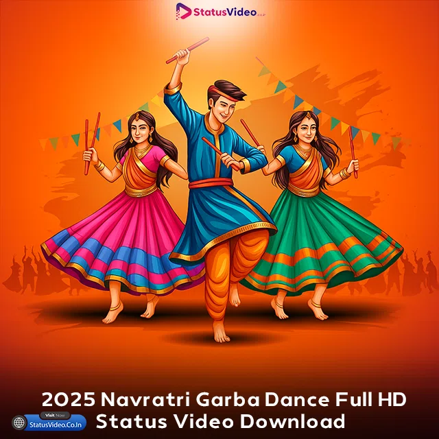 2025 Navratri Garba Dance Full HD Status Video Download