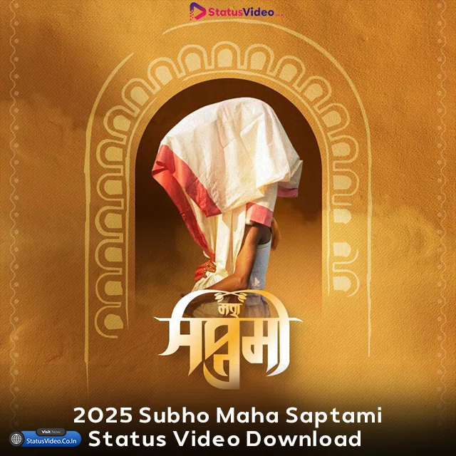 2025 Subho Maha Saptami Status Video Download