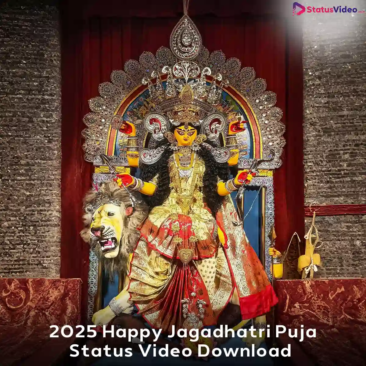 2025 Happy Jagadhatri Puja Status Video Download