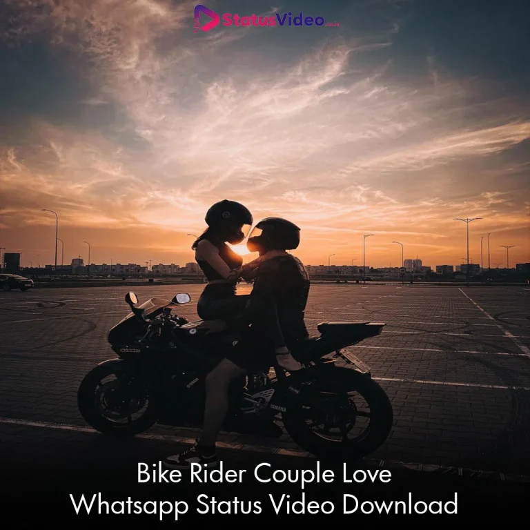 Bike Rider Couple Love Whatsapp Status Video Download