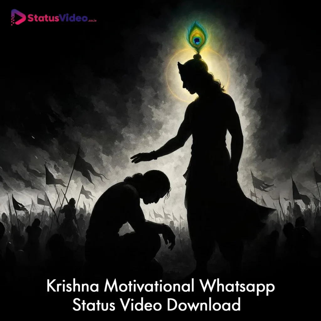 Krishna Motivational Whatsapp Status Video Download