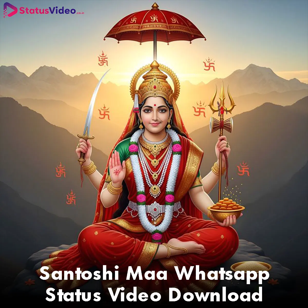 Santoshi Maa Whatsapp Status Video Download
