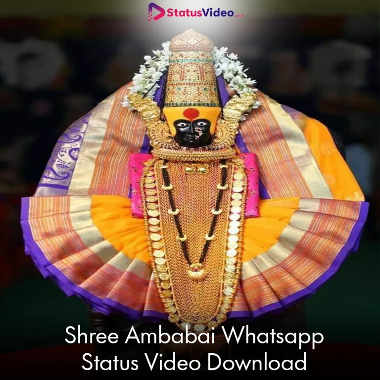Shree Ambabai Whatsapp Status Video Download