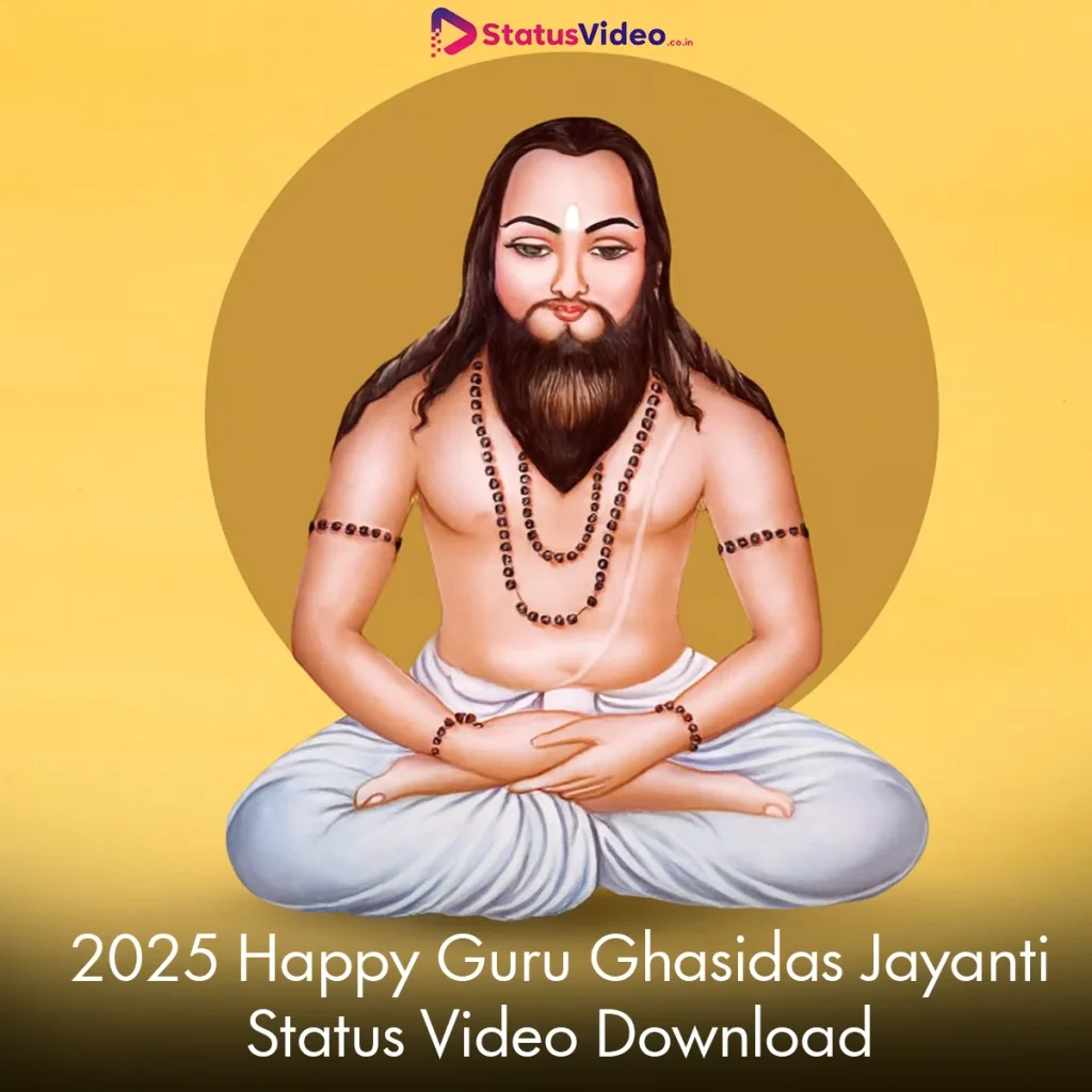 2025 Happy Guru Ghasidas Jayanti Status Video Download