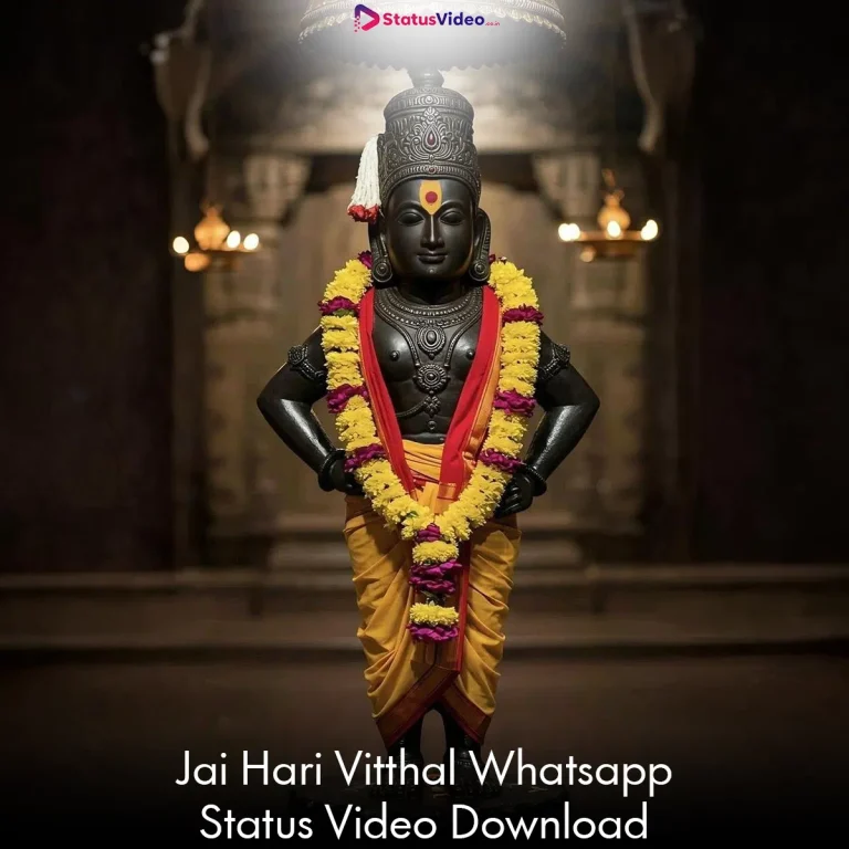 Jai Hari Vitthal Whatsapp Status Video Download