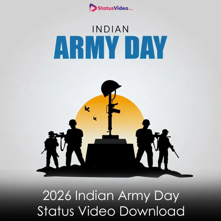 2026 Indian Army Day Status Video Download