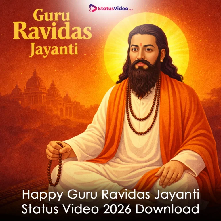 Happy Guru Ravidas Jayanti Status Video 2026 Download