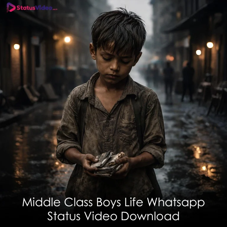 Middle Class Boys Life Whatsapp Status Video Download
