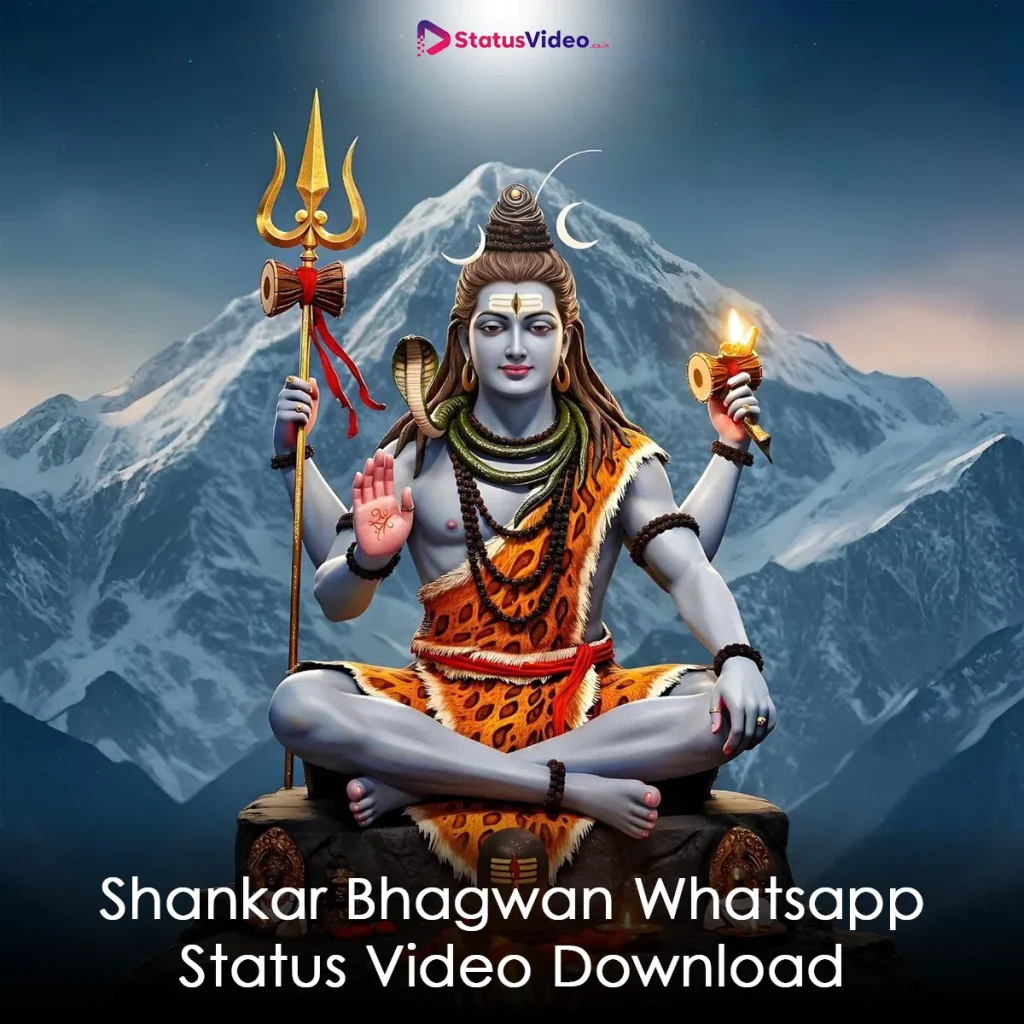 Shankar Bhagwan Whatsapp Status Video Download