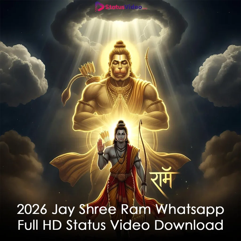 2026 Jay Shree Ram Whatsapp Full HD Status Video Download