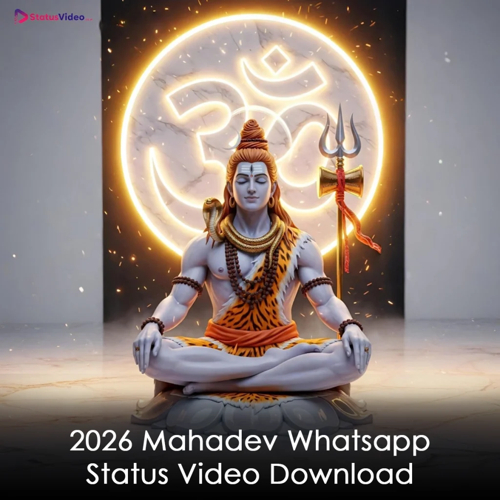 2026 Mahadev Whatsapp Status Video Download
