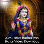 2026 Latest Radha Rani Status Video Download