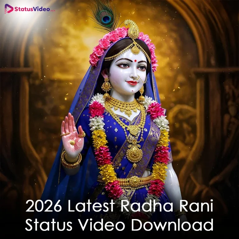 2026 Latest Radha Rani Status Video Download